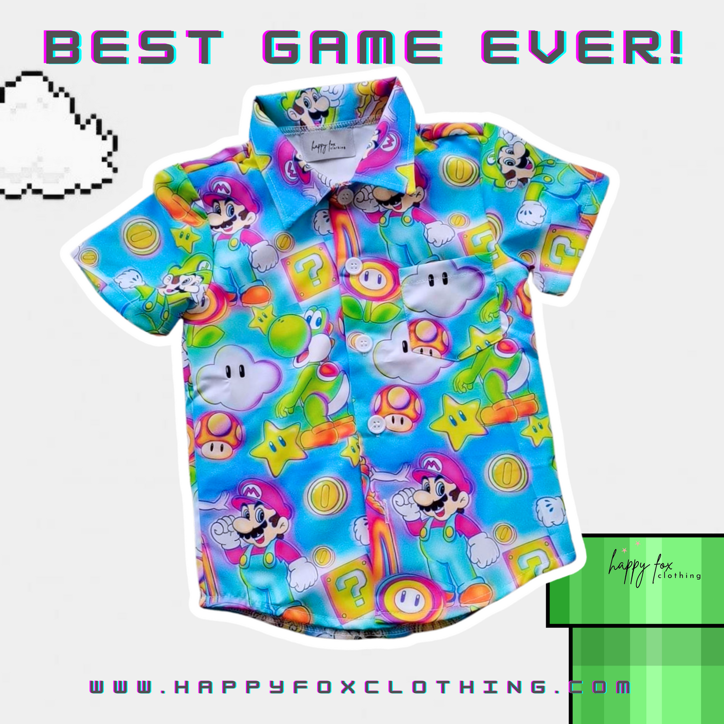 BEST GAME EVER! Button Up Shirt