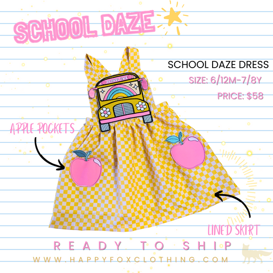 SCHOOL DAZE DRESS