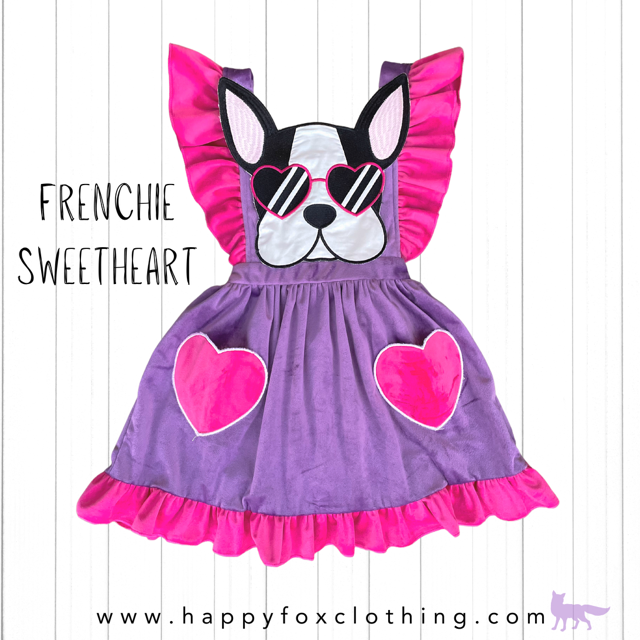 FRENCHIE SWEETHEART DRESS