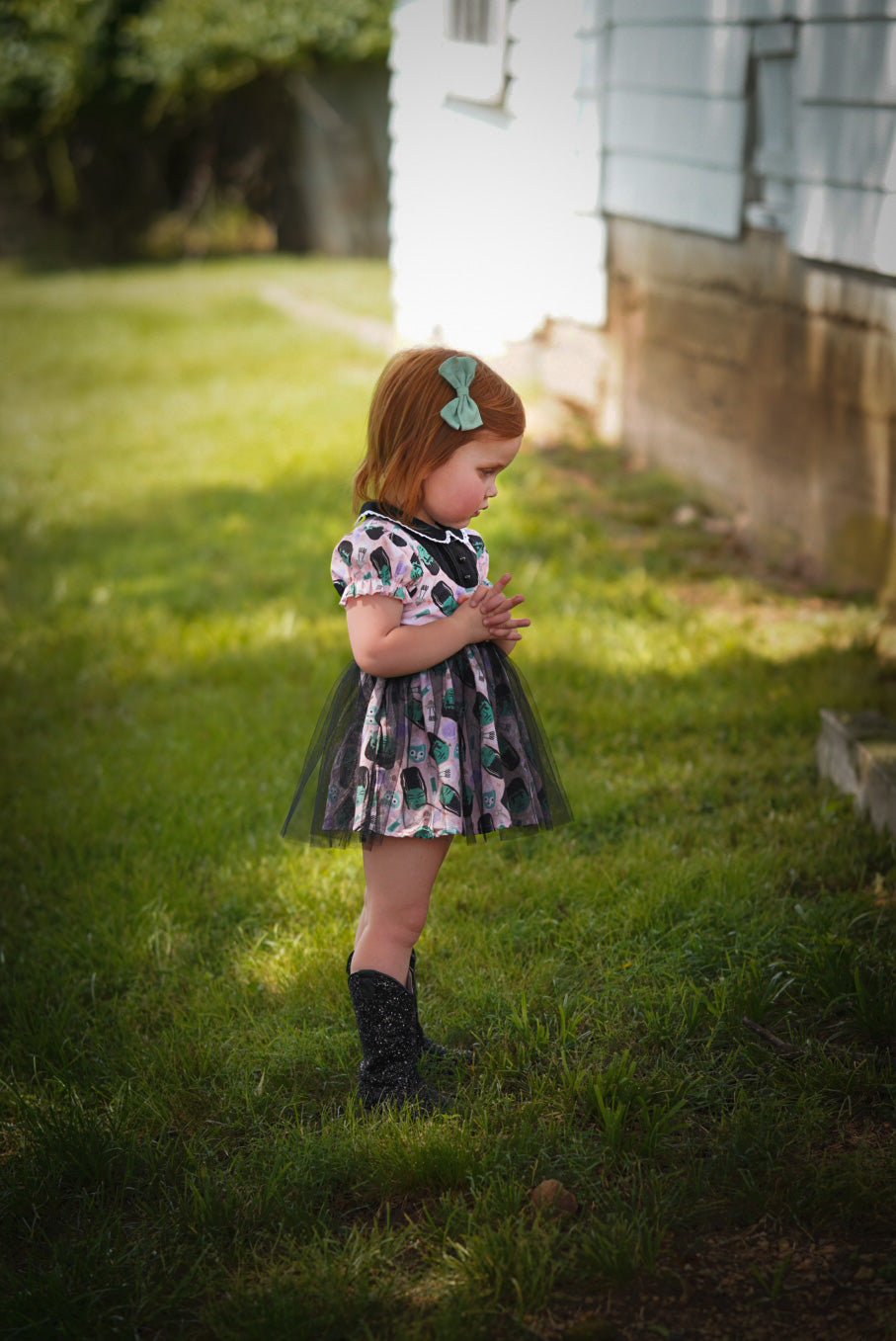 FRANKEN Tunic and Blooms – Happy Fox Clothing