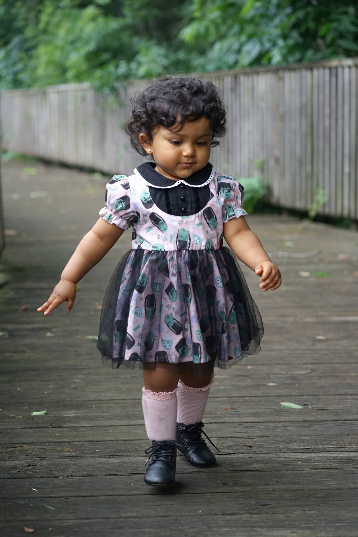 FRANKEN Tunic and Blooms – Happy Fox Clothing