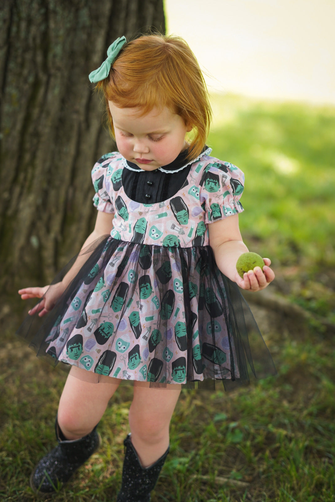 FRANKEN Tunic and Blooms – Happy Fox Clothing